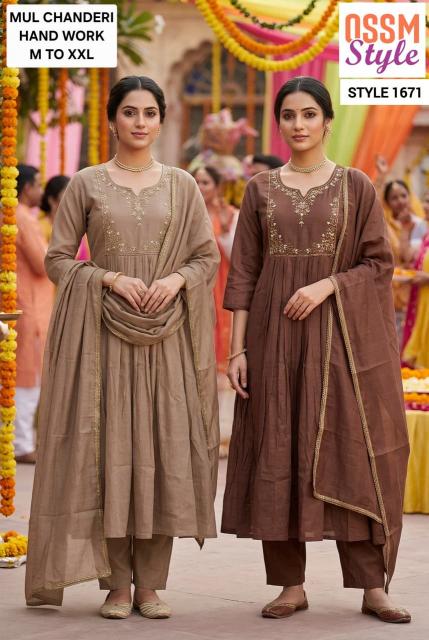 Ossm style 1671 hertiage kurtis wholesale